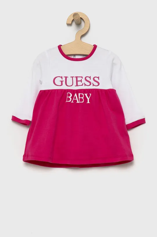розовый Платье для младенцев Guess Для девочек