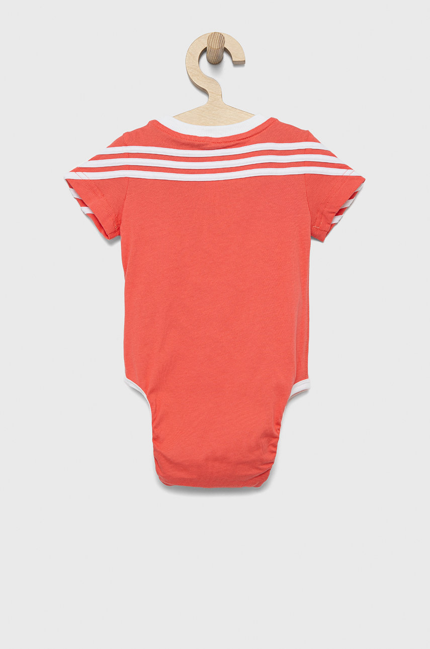 adidas Performance pamut baba body HF1975 pirosas rózsaszín