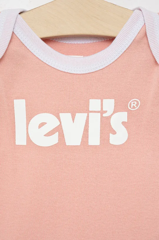 multicolor Levi's body niemowlęce (2-pack)