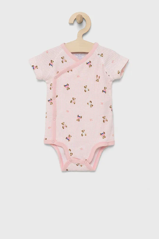Боди для младенцев Polo Ralph Lauren (2-pack) розовый