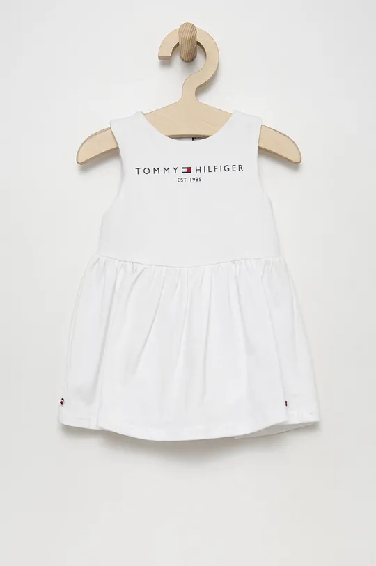 λευκό Φόρεμα μωρού Tommy Hilfiger Παιδικά