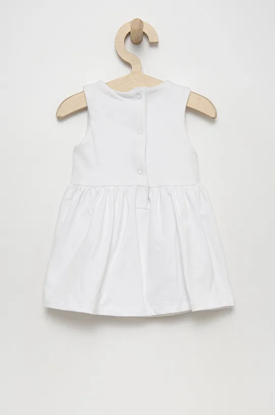 Obleka za dojenčka Tommy Hilfiger bela