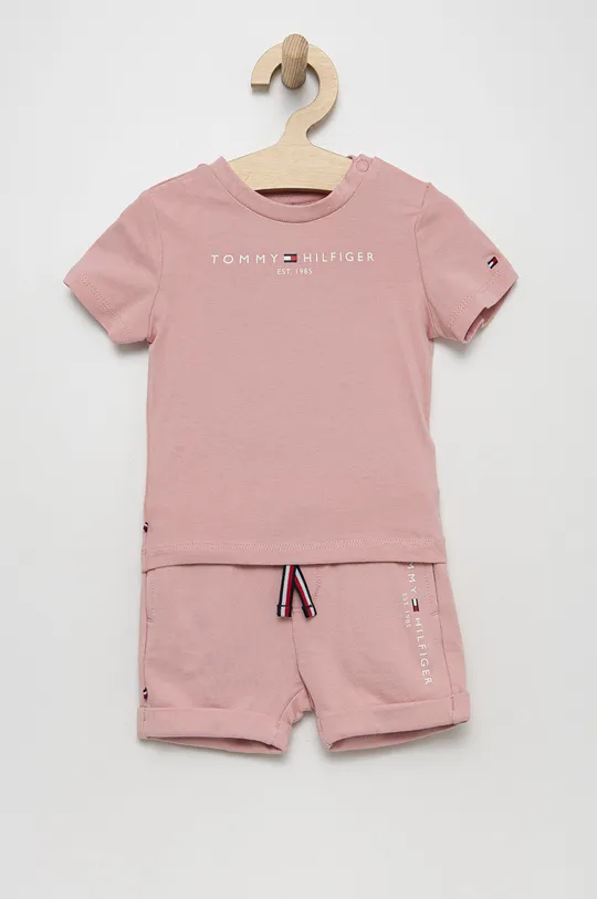 рожевий Комплект для немовлят Tommy Hilfiger Дитячий