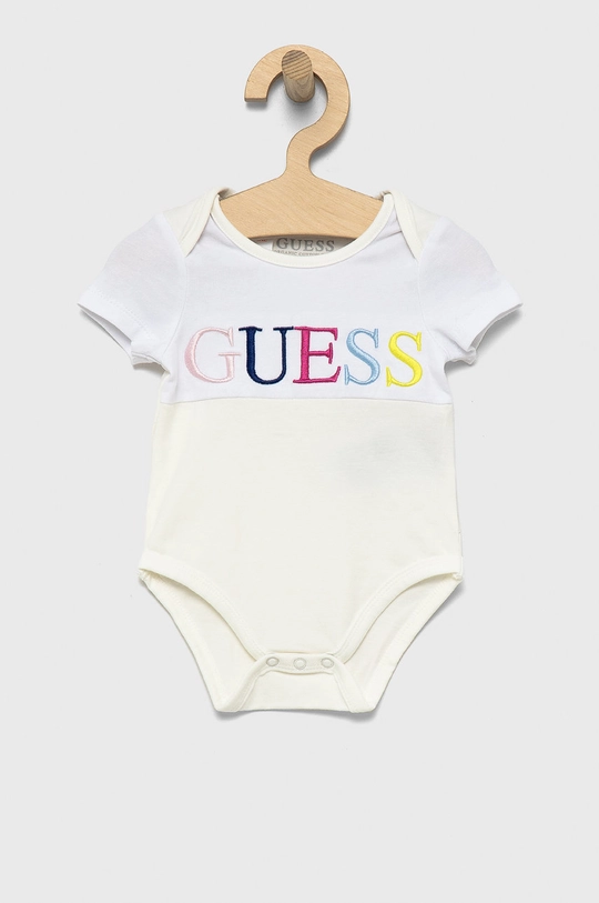 Σετ μωρού Guess λευκό