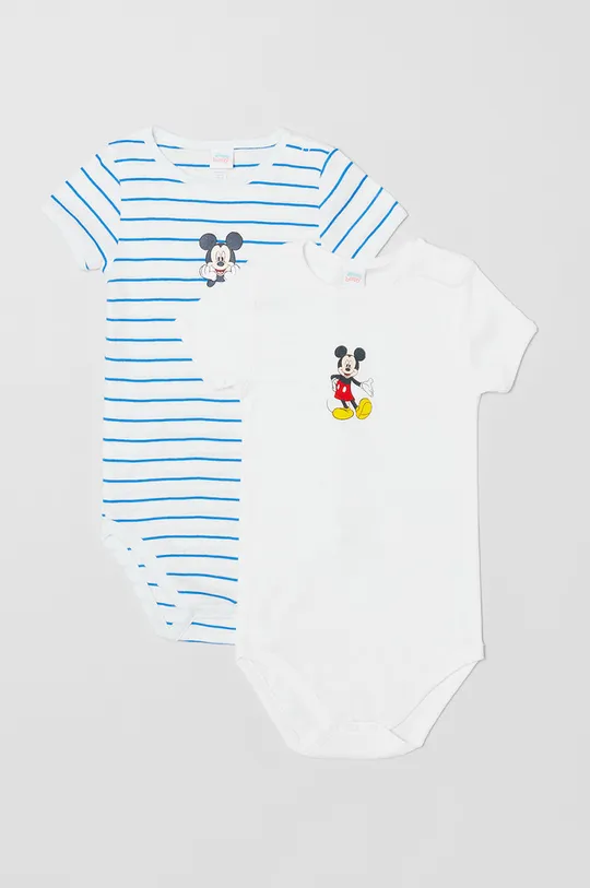biela Bavlnené body pre bábätká OVS X Disney (2-pak) Detský