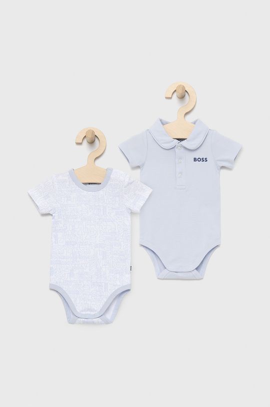 blady niebieski BOSS body niemowlęce (2-pack) Dziecięcy