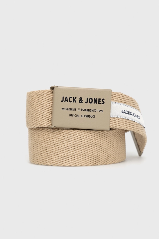 beżowy Jack & Jones pasek dziecięcy Chłopięcy