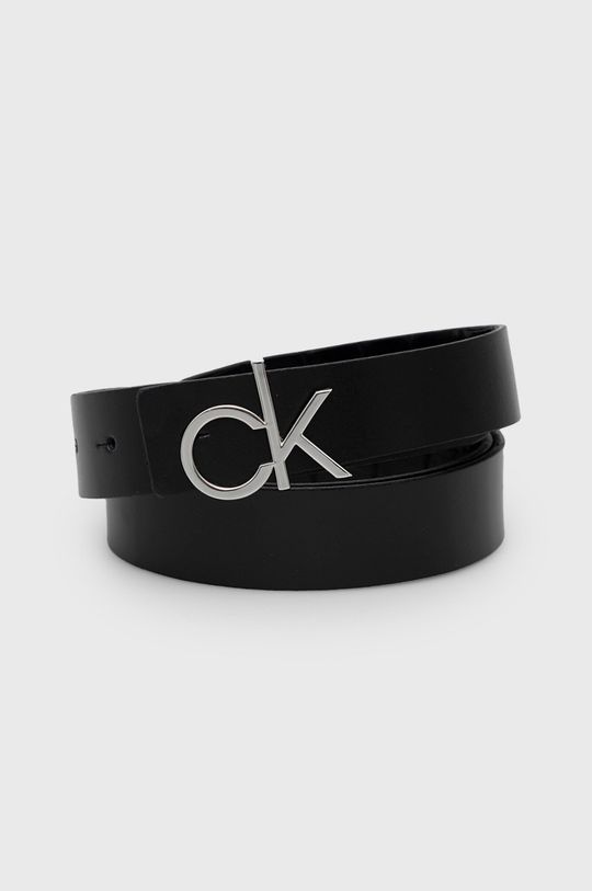 černá Oboustranný pásek Calvin Klein Dámský