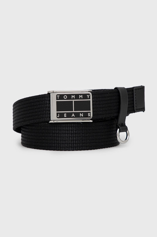 čierna Opasok Tommy Jeans New Webbing 2.5 Dámsky