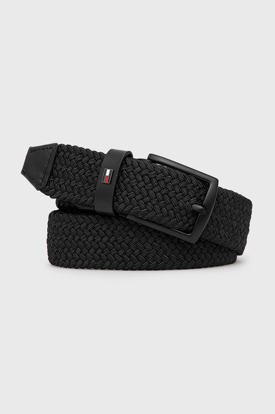 čierna Opasok Tommy Hilfiger Denton Elastic 3.5 Pánsky