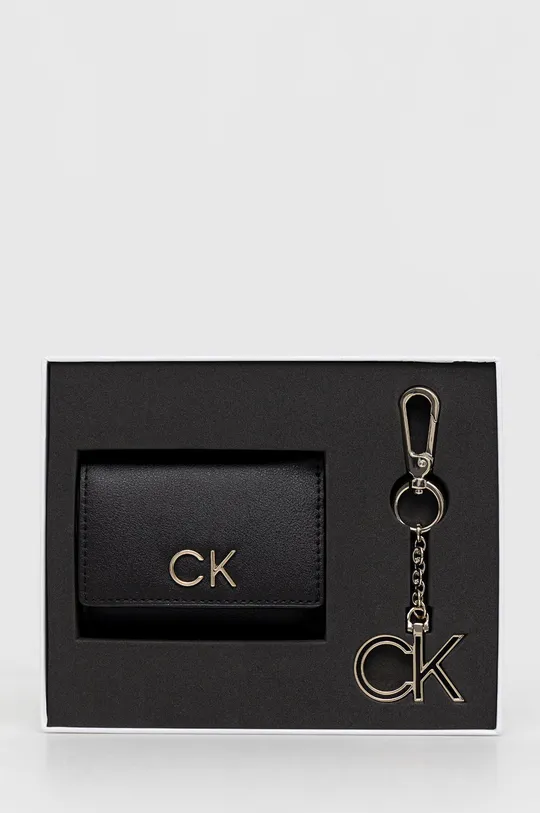 Novčanik + privjesak Calvin Klein Ženski