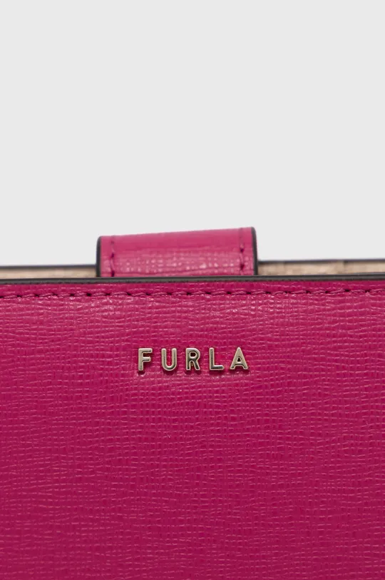 рожевий Шкіряний гаманець Furla