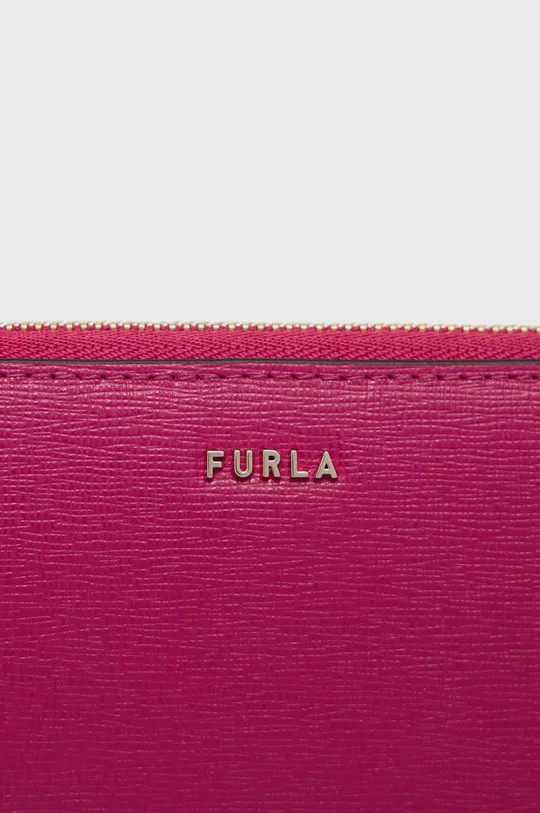 рожевий Шкіряний гаманець Furla Babylon