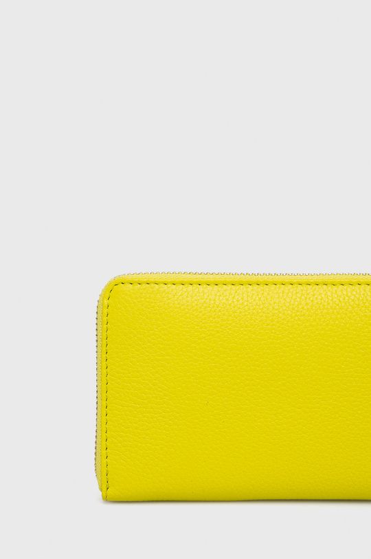 žlto-zelená Kožená peňaženka Patrizia Pepe