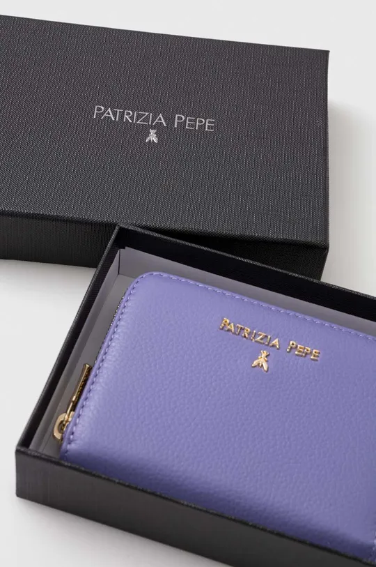фіолетовий Шкіряний гаманець Patrizia Pepe