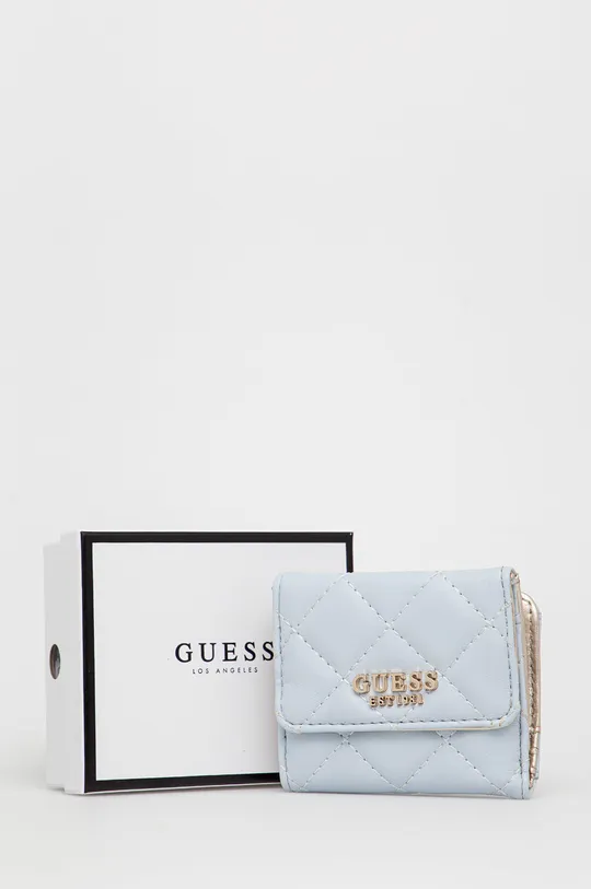niebieski Guess portfel