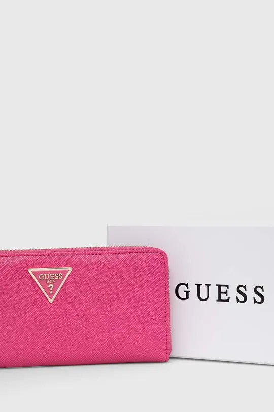 Guess portfel ostry różowy