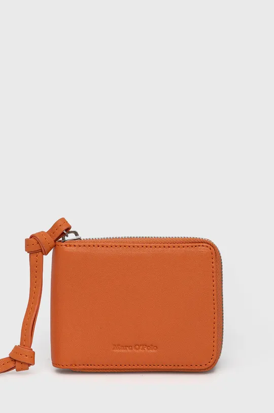 oranžová Kožená peňaženka Marc O'Polo Dámsky