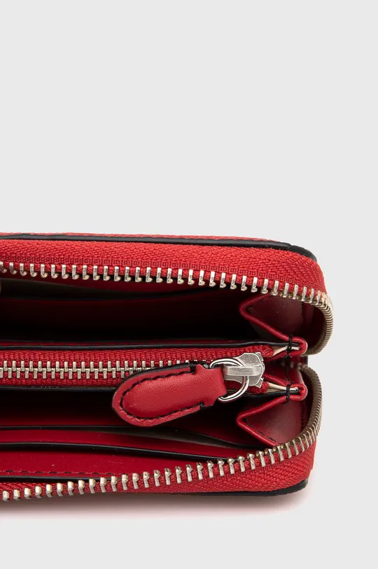 červená Kožená peňaženka Lauren Ralph Lauren