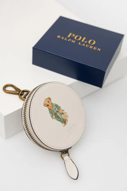 Kožená peňaženka Polo Ralph Lauren  Podšívka: 100% Bavlna Základná látka: 100% Hovädzia koža