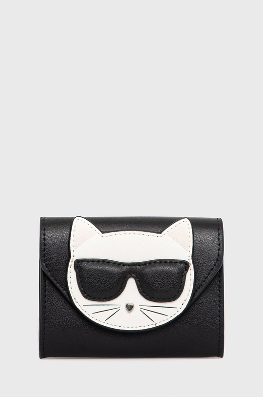 чёрный Кожаный кошелек Karl Lagerfeld Женский