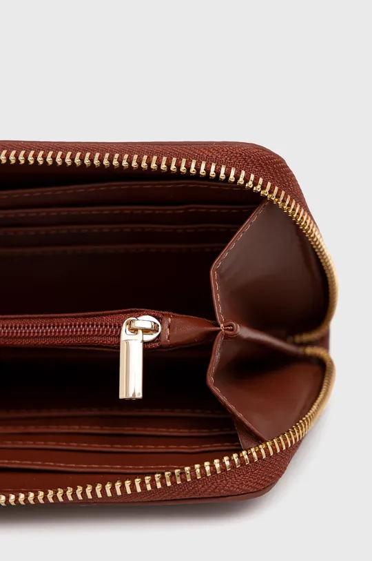 brązowy Sisley portfel