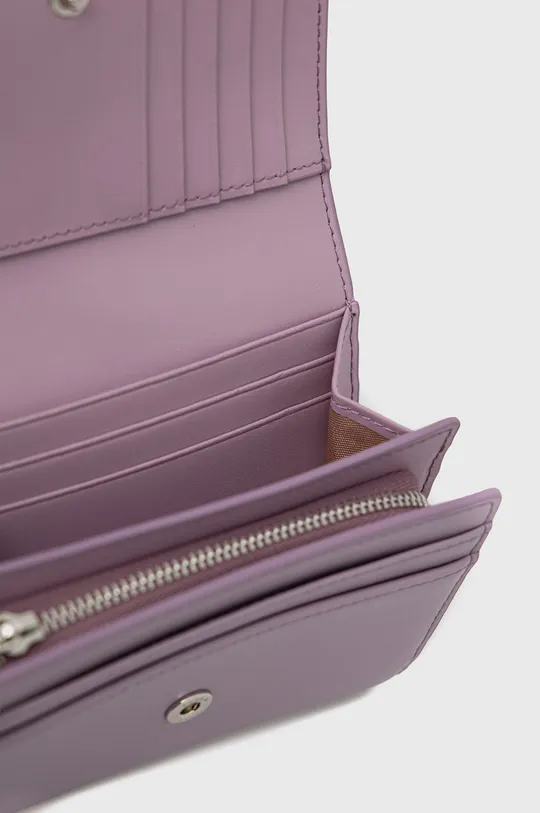 fialová Kožená peňaženka Furla