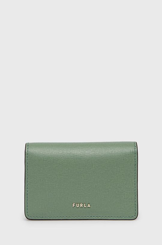 sýto zelená Kožená peňaženka Furla Dámsky