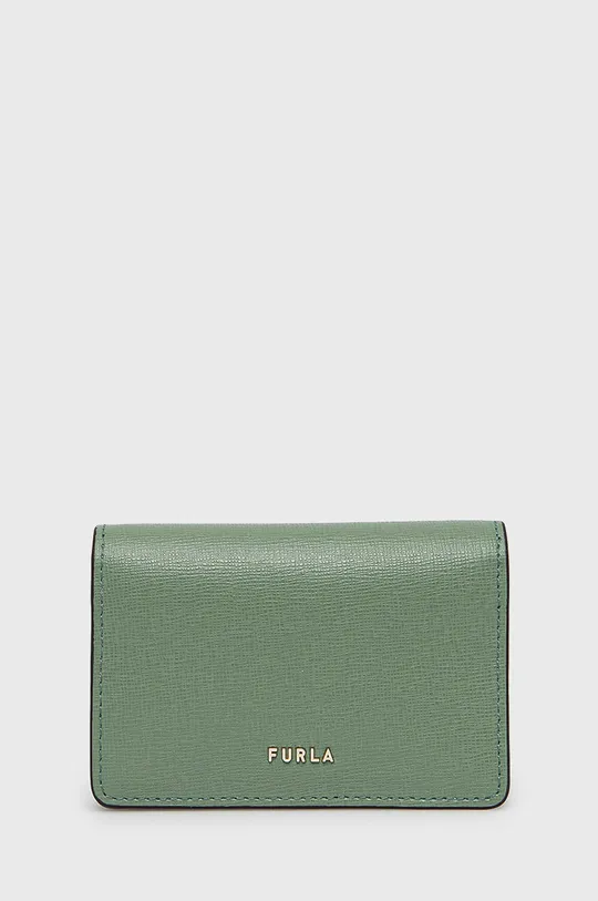 πράσινο Δερμάτινο πορτοφόλι Furla Γυναικεία