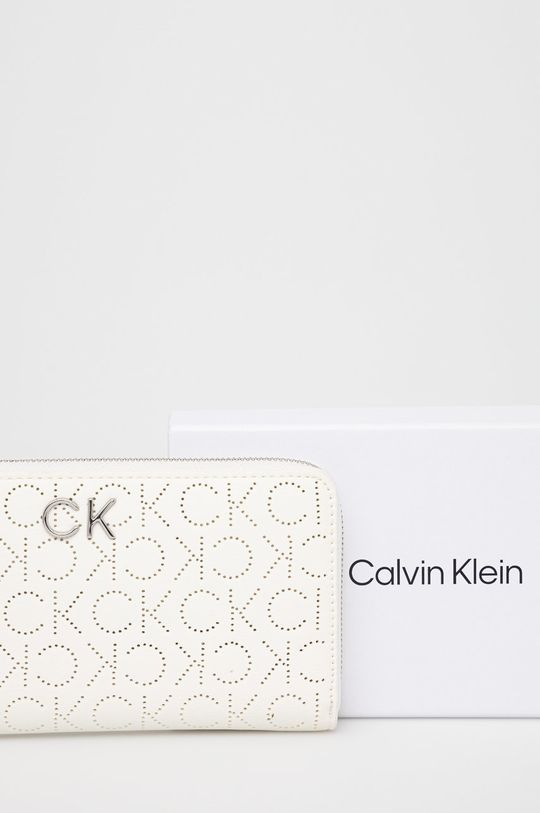 bílá Peněženka Calvin Klein