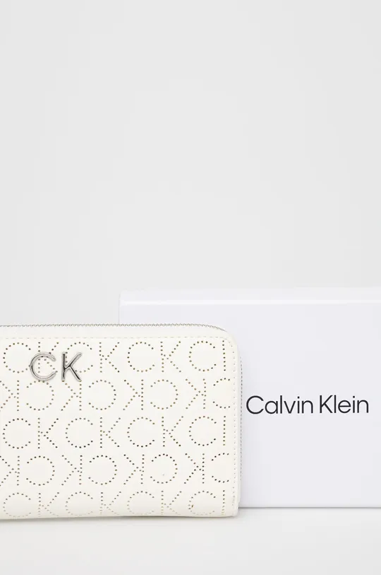 λευκό Πορτοφόλι Calvin Klein