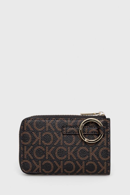 Calvin Klein portfel ciemny brązowy