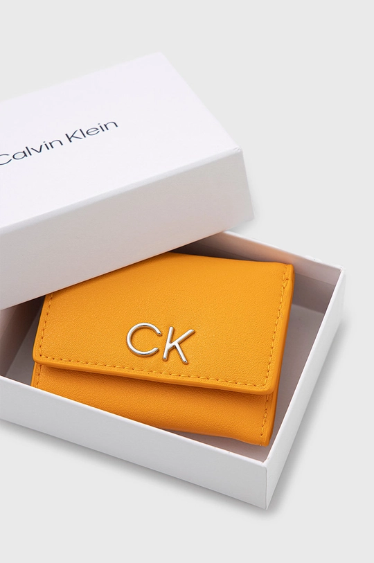 oranžová Peňaženka Calvin Klein