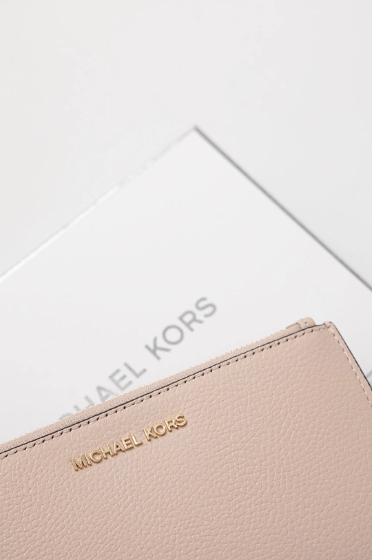 ružová Kožená peňaženka MICHAEL Michael Kors