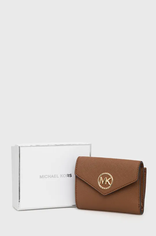коричневий Шкіряний гаманець MICHAEL Michael Kors