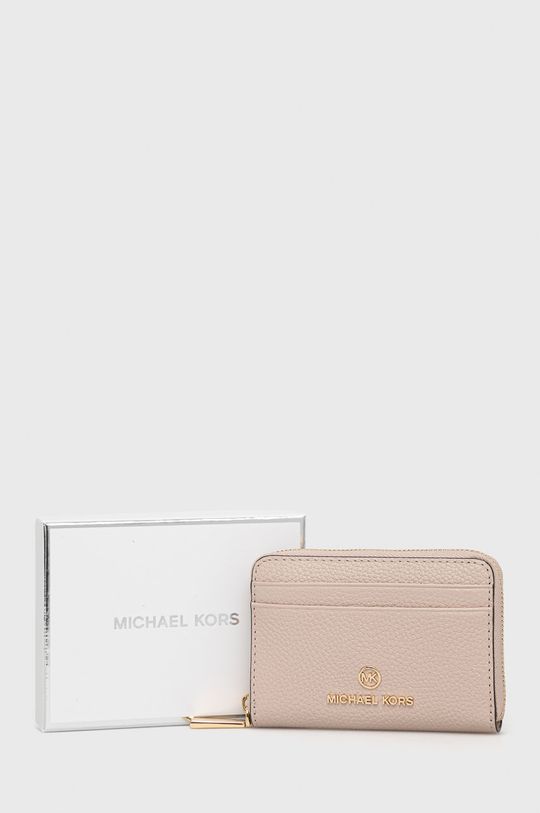 růžová Kožená peněženka MICHAEL Michael Kors