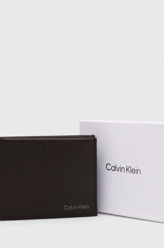 Kožená peňaženka Calvin Klein Pánsky