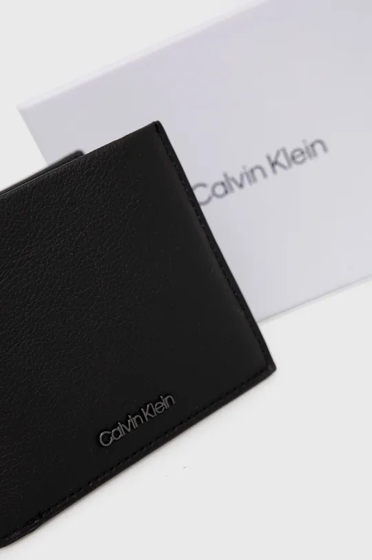 czarny Calvin Klein Portfel