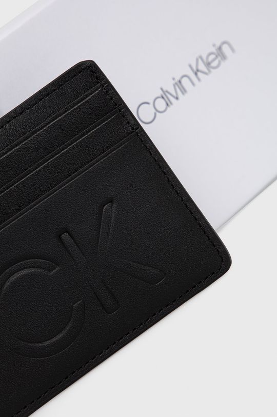 Kožená peněženka Calvin Klein  Přírodní kůže