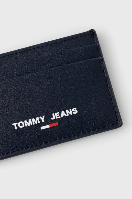 Θήκη για κάρτες Tommy Jeans  35% Πολυεστέρας, 15% Poliuretan, 50% Φυσικό δέρμα