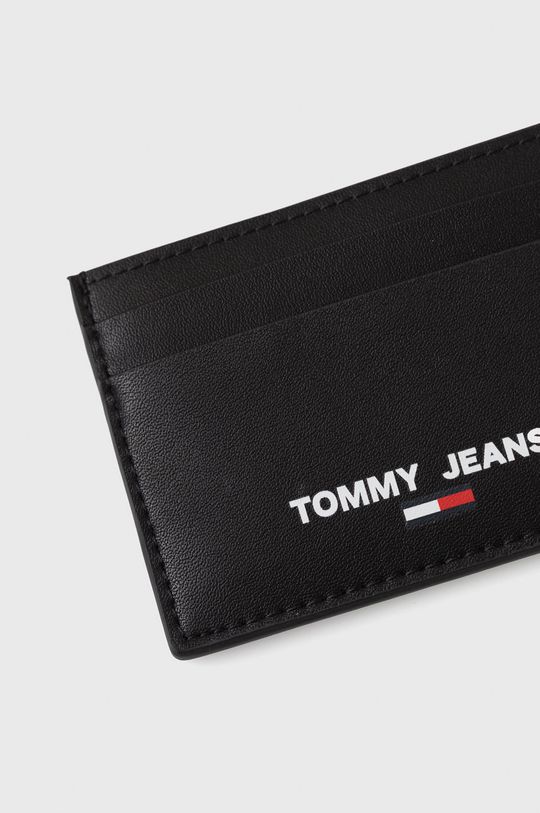 Puzdro na karty Tommy Jeans  35% Polyester, 15% Polyuretán, 50% Prírodná koža
