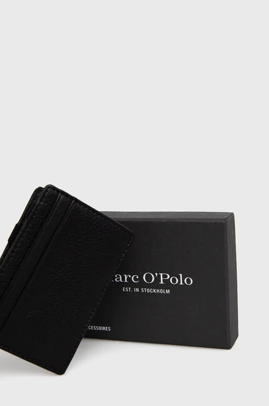 Kožené puzdro na karty Marc O'Polo  100% Prírodná koža