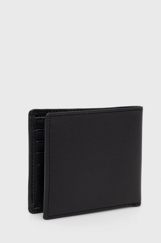 czarny Pepe Jeans portfel skórzany MIKE WALLET