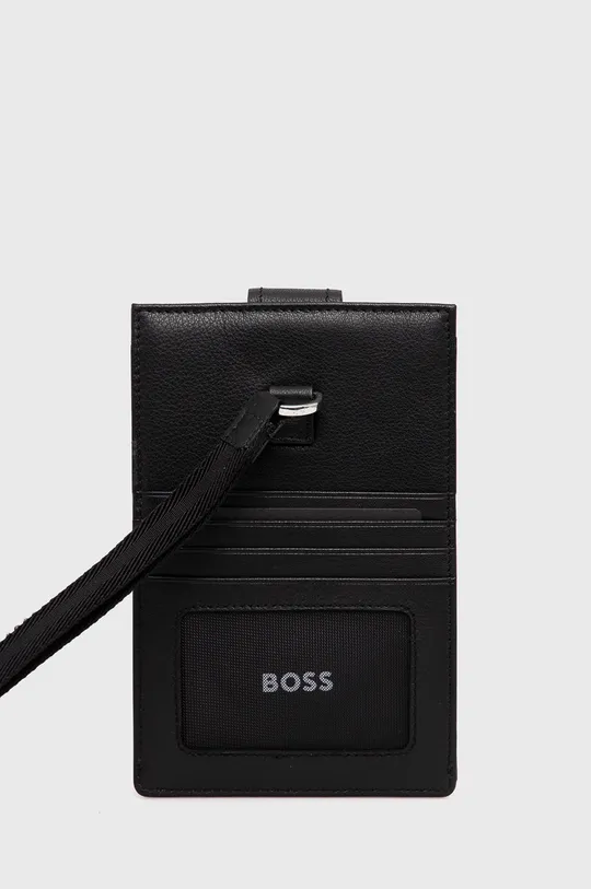 Кожаный чехол на телефон BOSS  Основной материал: 100% Натуральная кожа Подкладка: 100% Полиэстер