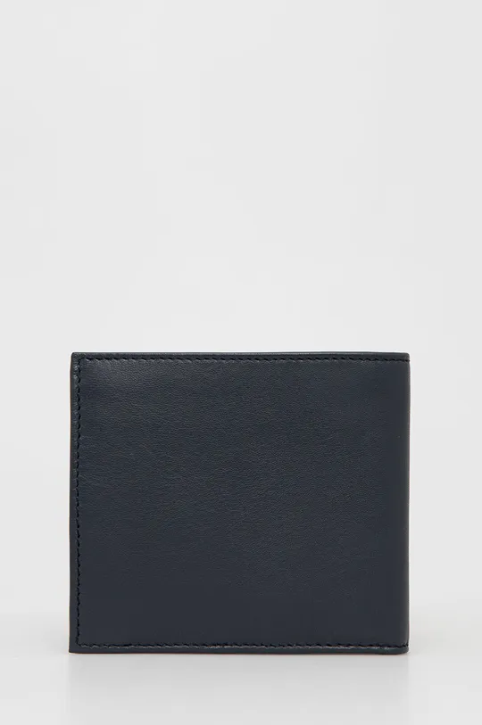 Δερμάτινο πορτοφόλι BOSS σκούρο μπλε