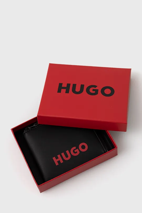 Шкіряний гаманець HUGO  Підкладка: 100% Поліестер Основний матеріал: 100% Натуральна шкіра