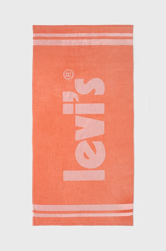 πορτοκαλί Βαμβακερή πετσέτα Levi's Unisex