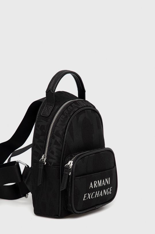 Armani Exchange plecak 942806.CC708 Podszewka: 100 % Poliester, Materiał 1: 50 % Bawełna, 50 % Poliester, Materiał 2: 100 % Poliester, Wykończenie: 100 % Poliuretan
