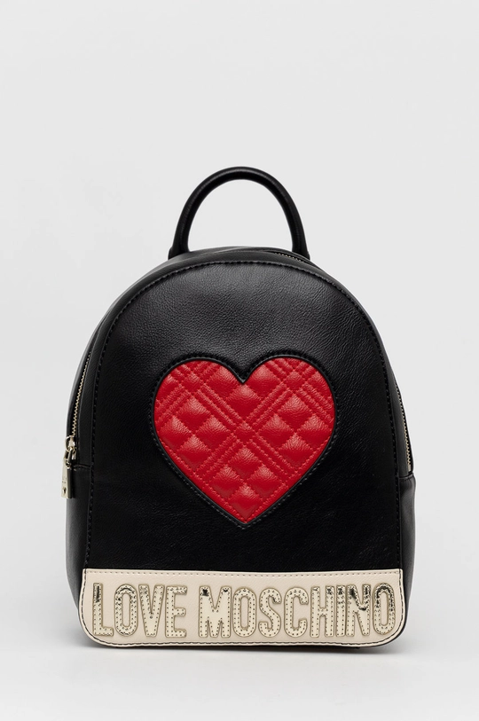 czarny Love Moschino Plecak Damski