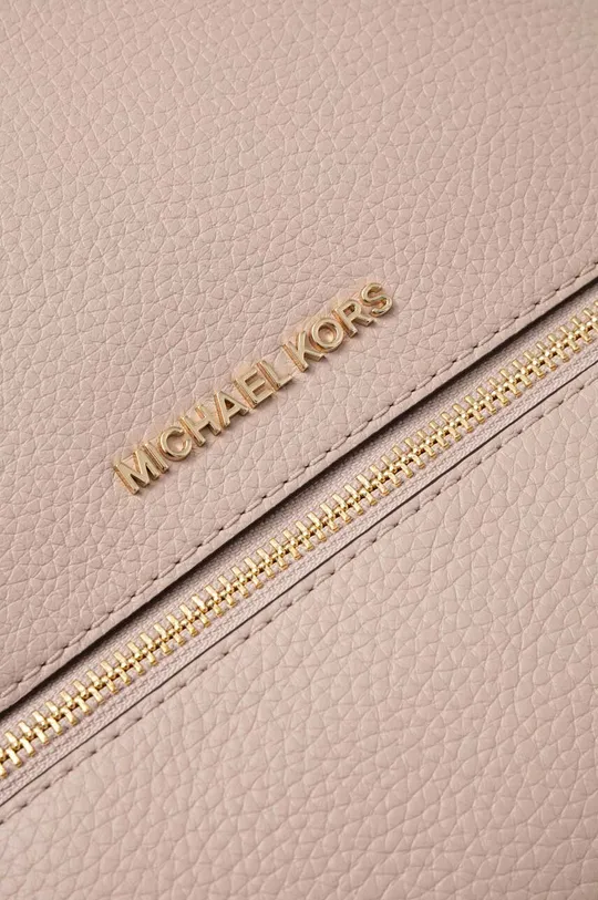 ružová Kožený ruksak MICHAEL Michael Kors